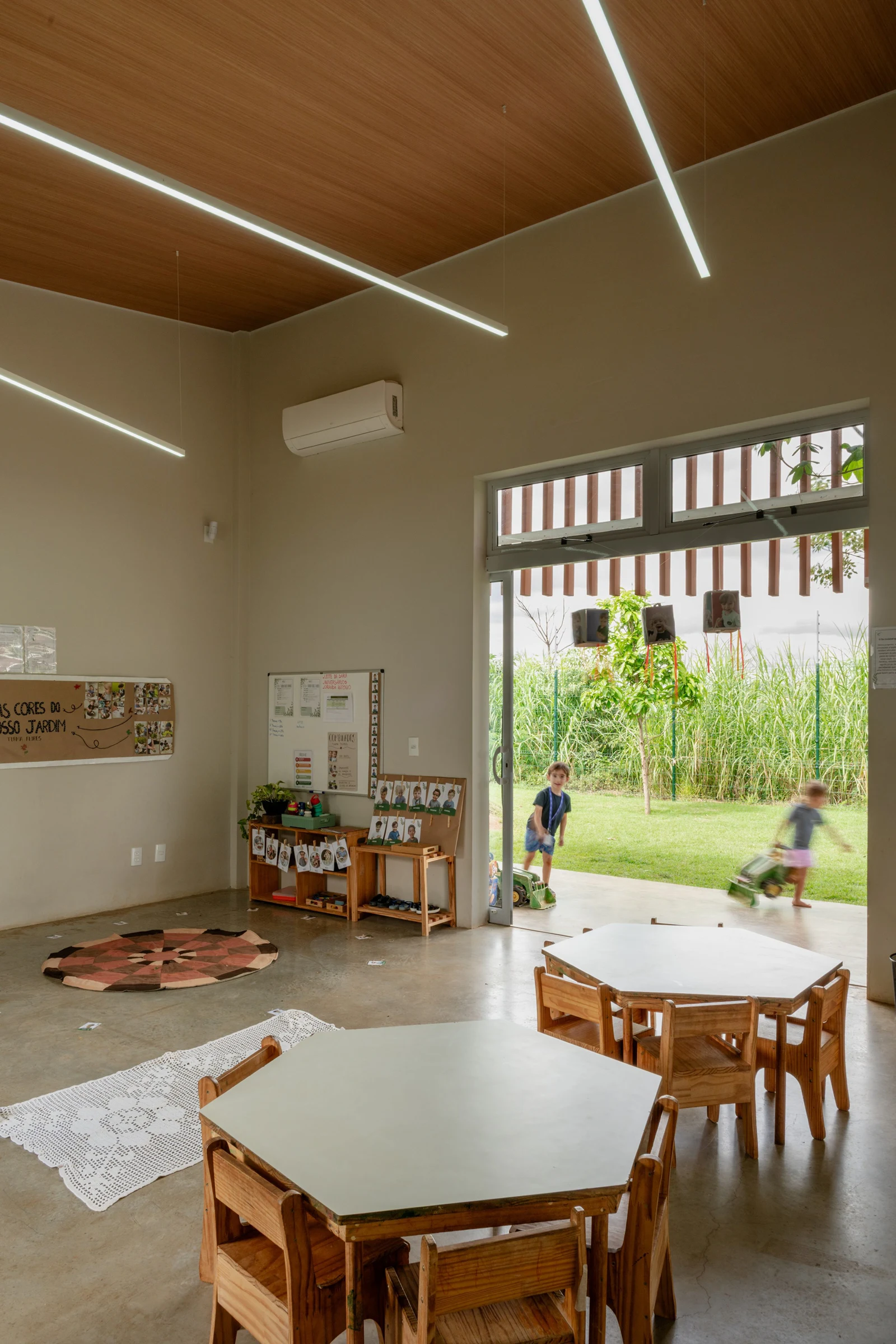 A sala aberta ao jardim — Eco Escola Jardim
