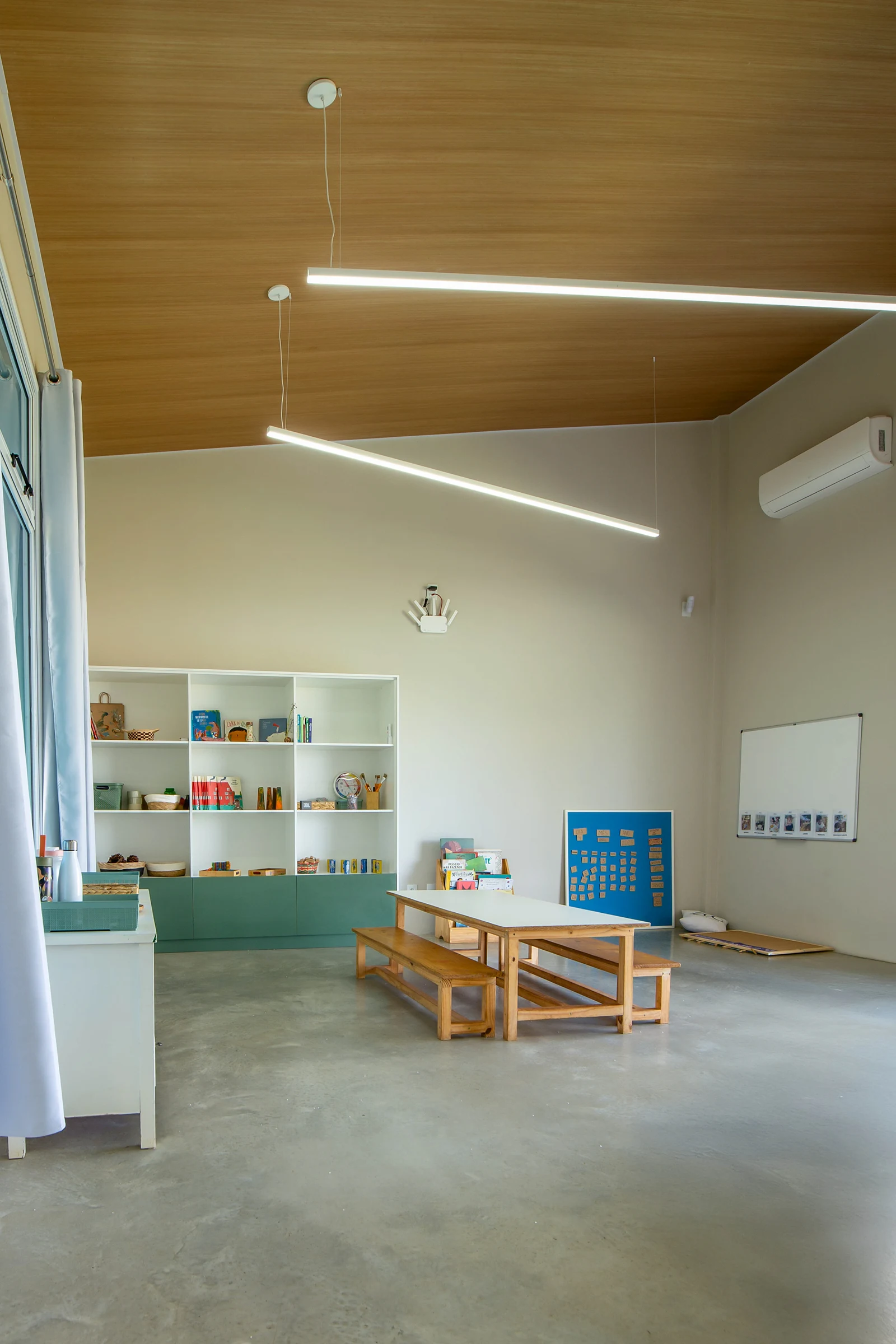 Luz natural nos ambientes de aprendizagem — Eco Escola Jardim