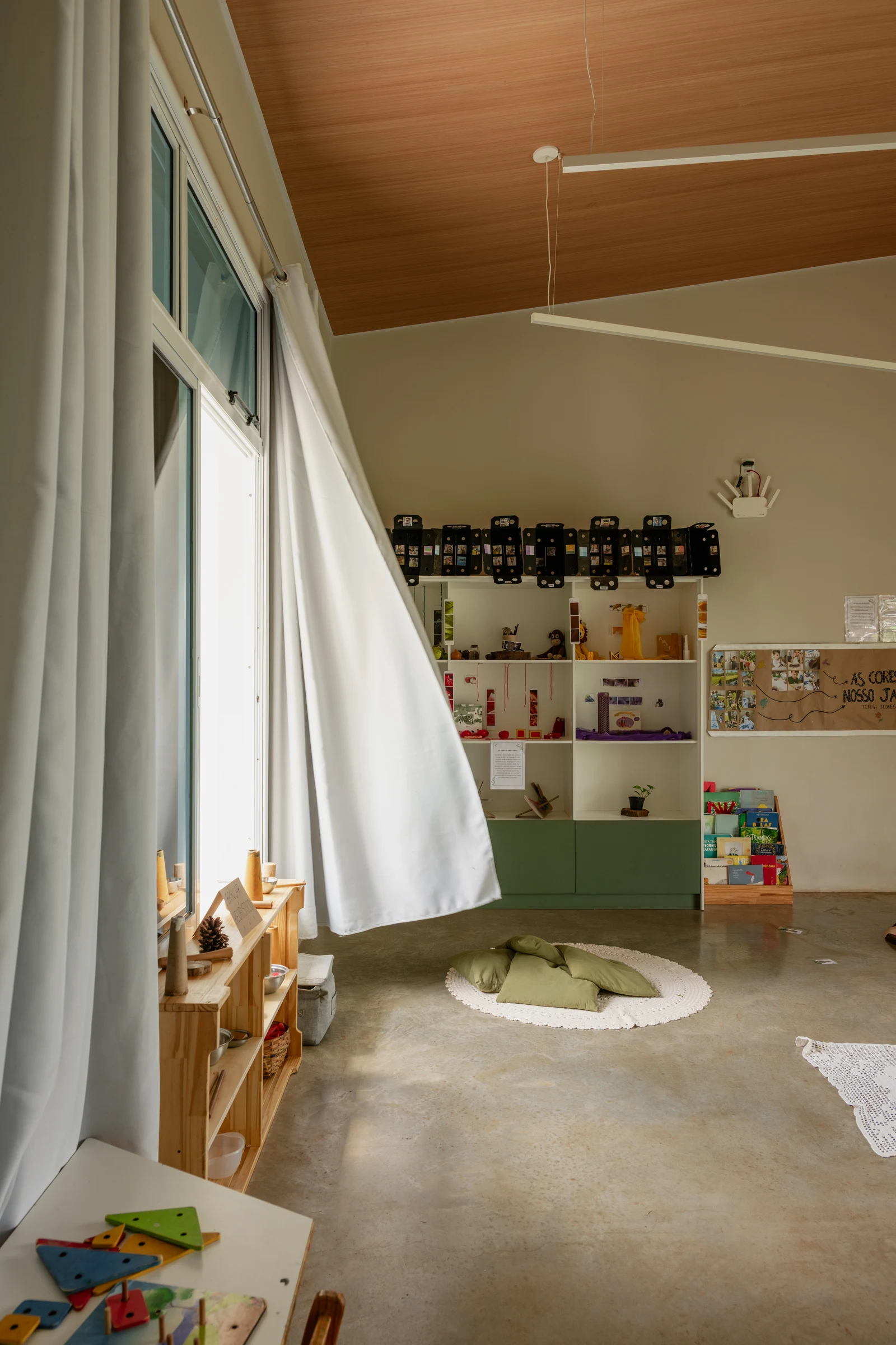 Ambientes de aprendizagem — Eco Escola Jardim