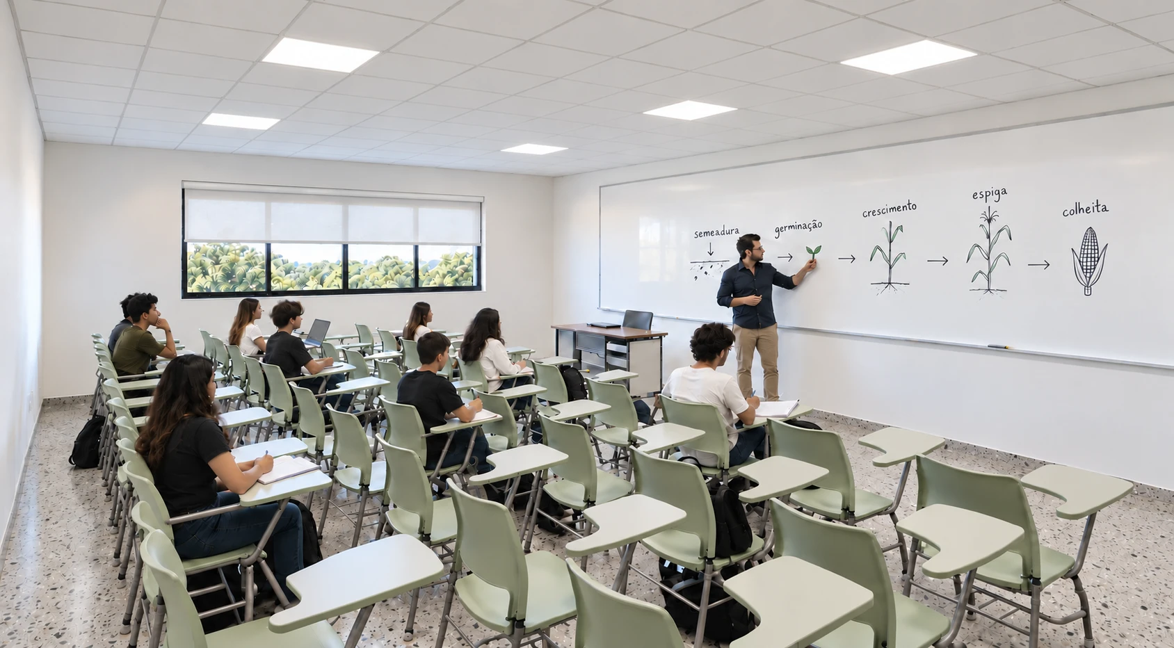 Sala de aula — Instituto Técnico de Minas Gerais, unidade Muzambinho