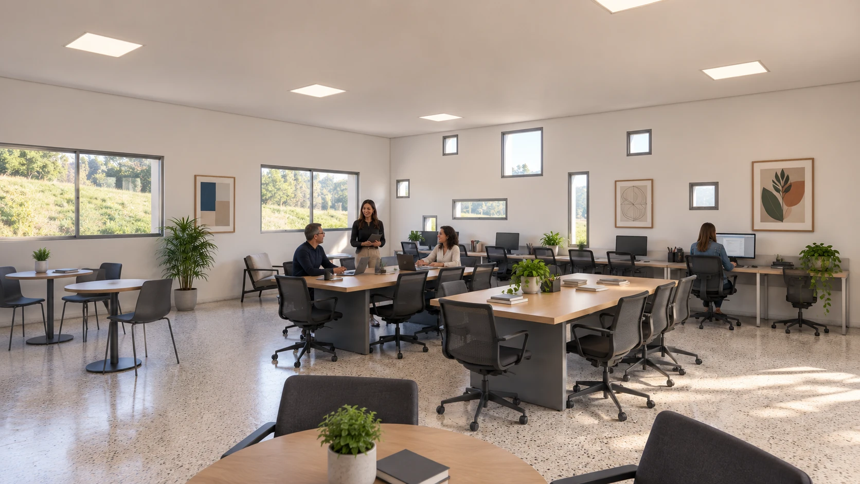 Sala dos professores — Instituto Técnico de Minas Gerais, unidade Muzambinho