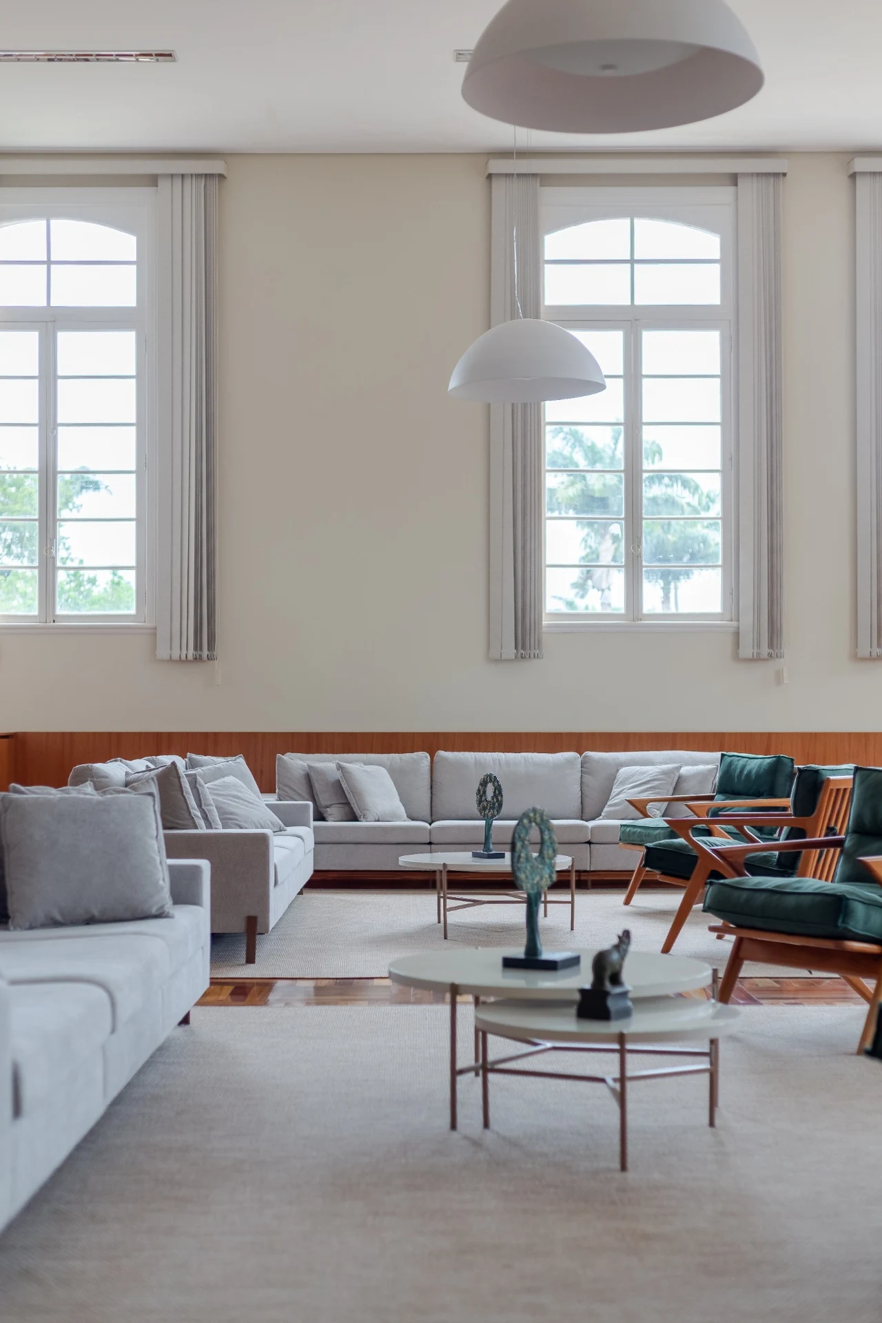 Sala Centenário · Detalhe da área de estar
